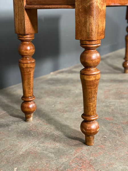 19th Century Satin Birch Scottish Console Table