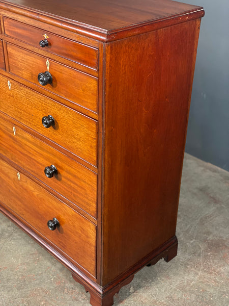 Large 19th Century Mahogany Chest Of Drawers
