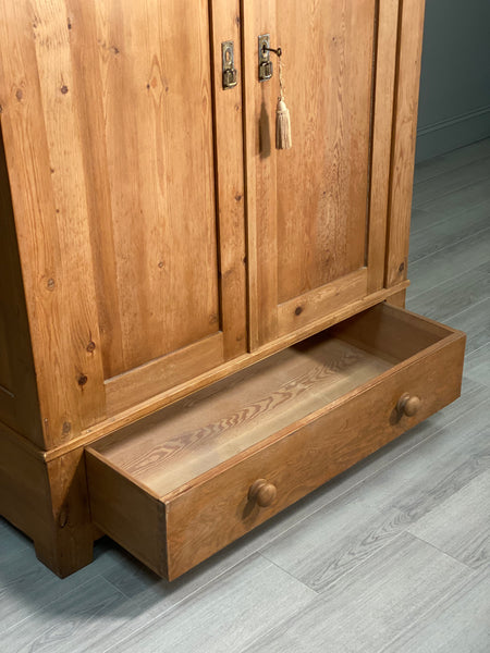 19th Century Pine Hall Cupboard
