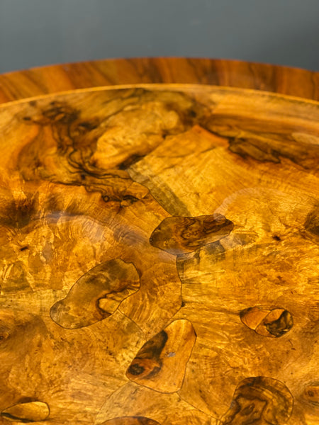Burr Walnut Centre Table