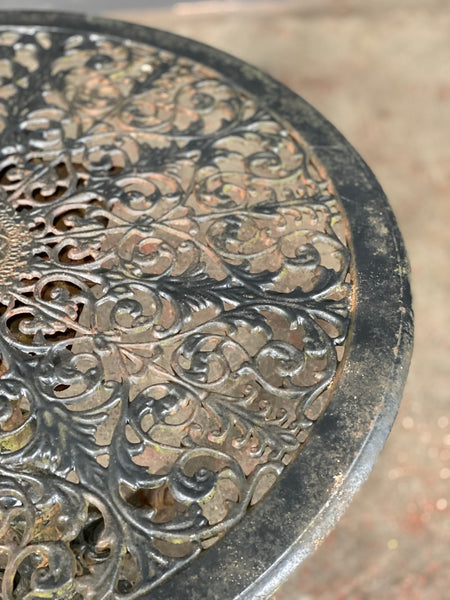 Antique Cast Iron Garden Table