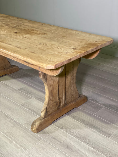 19th Century Pine Refectory Table