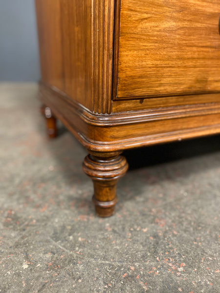 Antique Edwardian Mahogany Chest Of Drawers