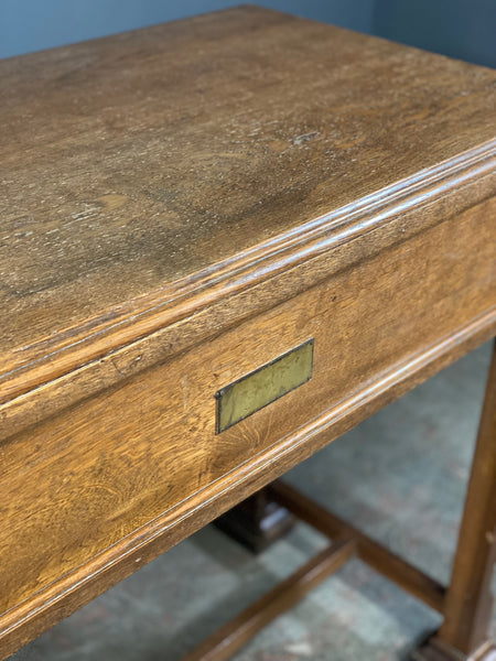 Church Oak Console Table