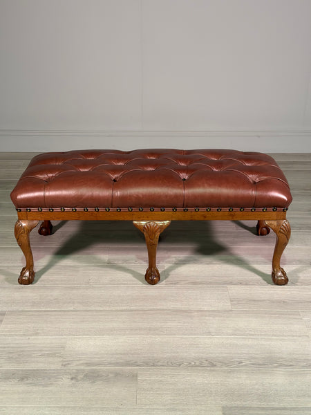 1920’s Leather Window Seat