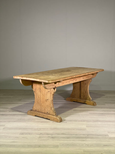 19th Century Pine Refectory Table