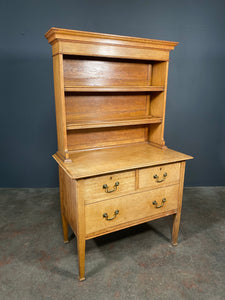 Small Arts And Crafts Honey Oak Dresser By Marsh Jones & Cribb