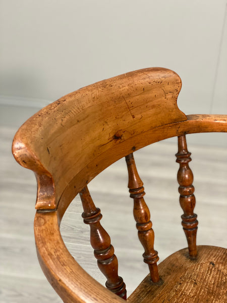 19th Century Oak Captain’s Chair