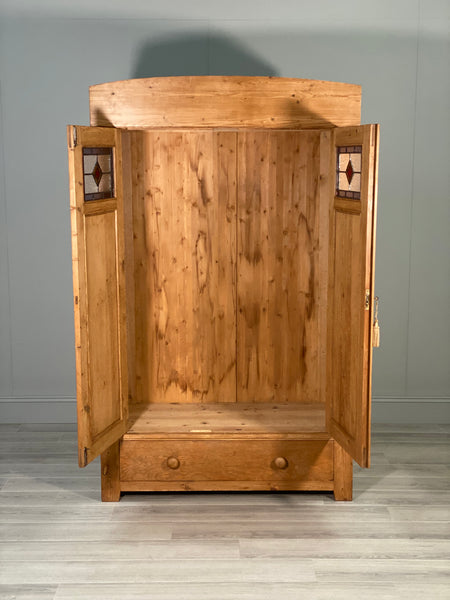 19th Century Pine Hall Cupboard