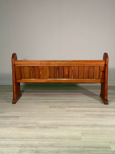 Antique Church Pew
