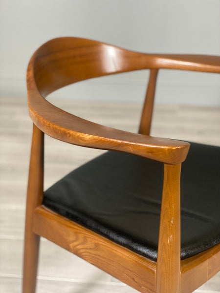 20th Century Teak Desk Chair