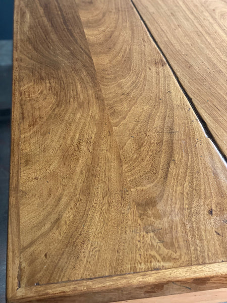 Science Lab Iroko Dining Table