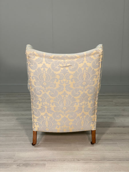 Early 20th Century Winged Back Armchair