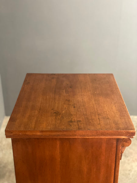 Large Antique Mahogany Wellington Chest