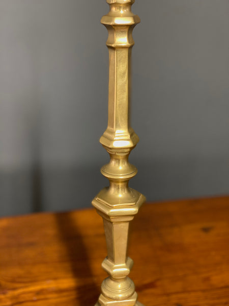 Vintage Large Church Altar Brass Candlestick