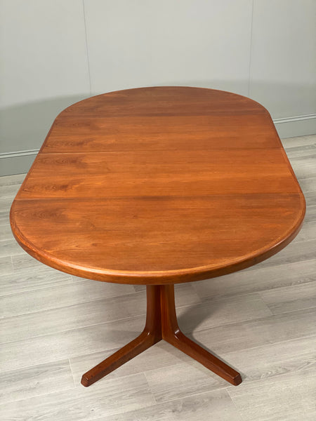 Large Teak Danish Dining Table By Svend A. Madsen