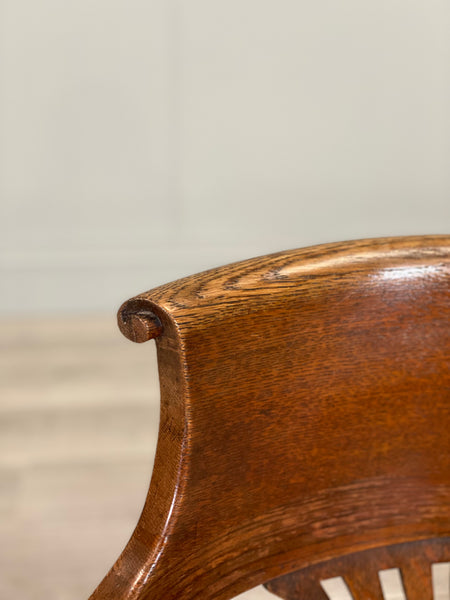 19th Century Oak Desk Chair