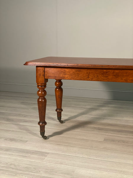 Large 19th Century Refectory Table