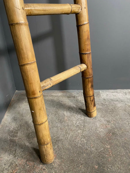 Mid 20th Century French Bamboo Ladder