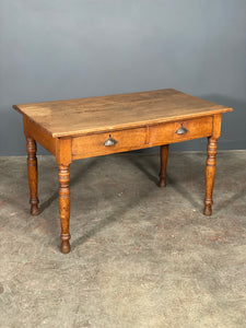 Victorian Oak Writing Desk