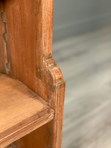 Antique Regency Waterfall Bookcase