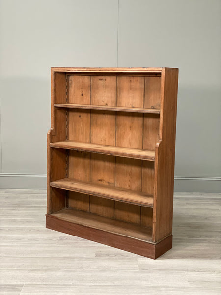 Antique Regency Waterfall Bookcase