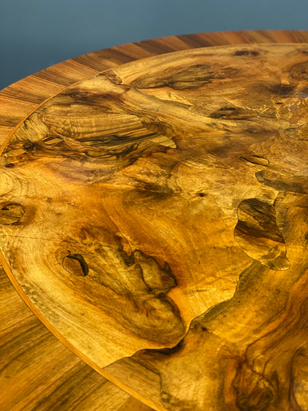 Burr Walnut Centre Table