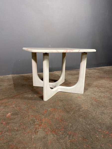 20th Century Marmorino Italian Side Table