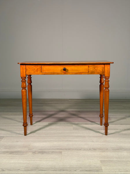 19th Century Satin Walnut Side Table