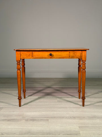 19th Century Satin Walnut Side Table