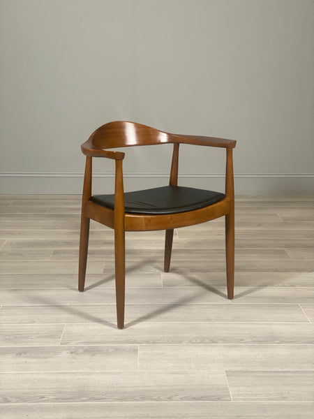 20th Century Teak Desk Chair