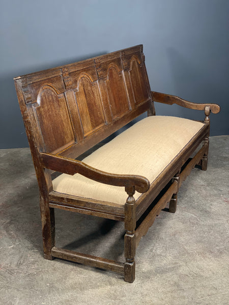 Early 19th Century Georgian Oak Settle
