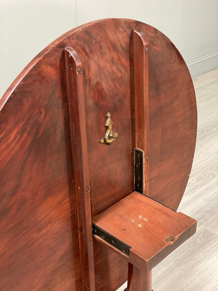 Antique Georgian Mahogany Tilt Top Table