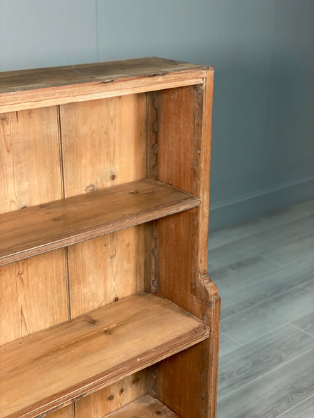 Antique Regency Waterfall Bookcase