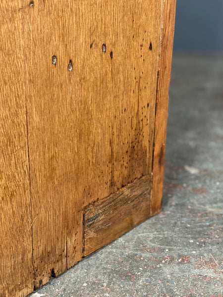 Victorian Pine Oak Settle