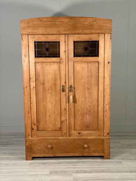 19th Century Pine Hall Cupboard