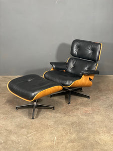 A Charles Eames Style Lounge Chair & Ottoman