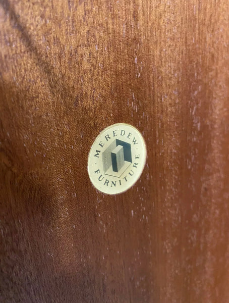 Small Mid Century Meredew Light Oak Gentleman’s Wardrobe