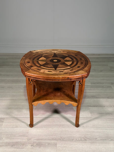 A Naive Folk Art Antique Table