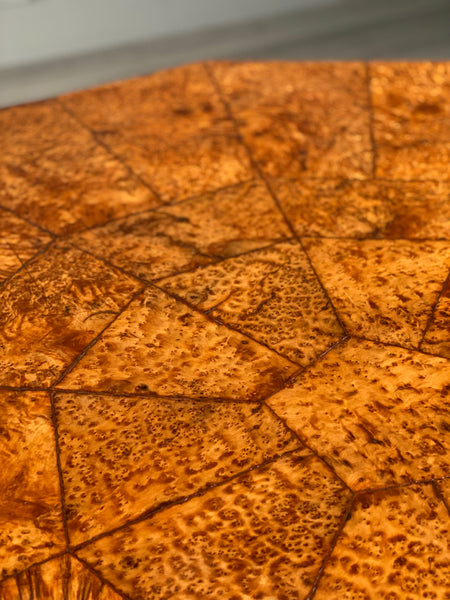 Art Deco Burr Yew Coffee Table