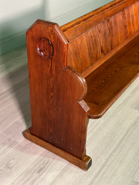 Antique Church Pew
