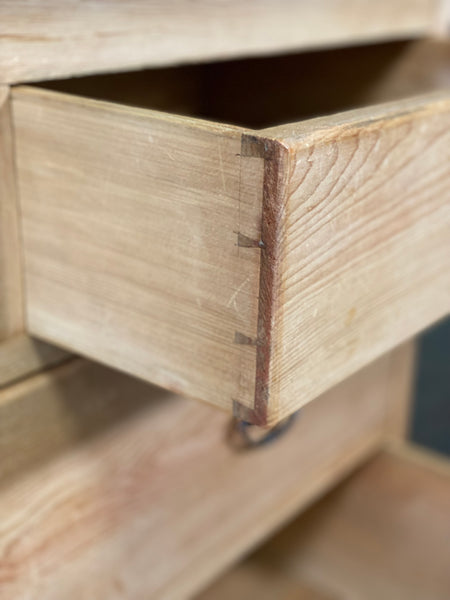 Victorian Pine Chest Of Drawers