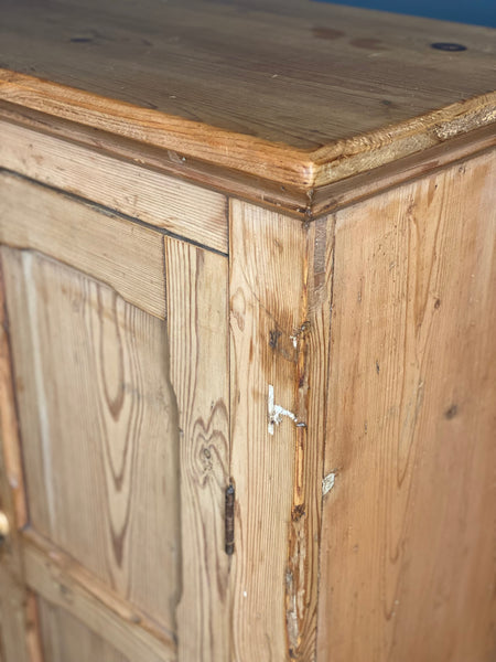 Antique Pine Housekeepers Cupboard
