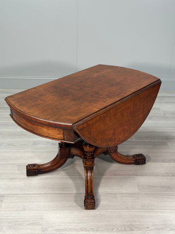 19th Century Rosewood Dropleaf Centre Table