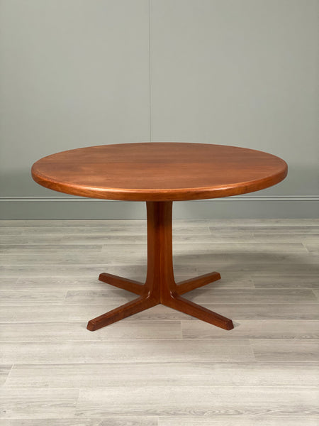 Large Teak Danish Dining Table By Svend A. Madsen