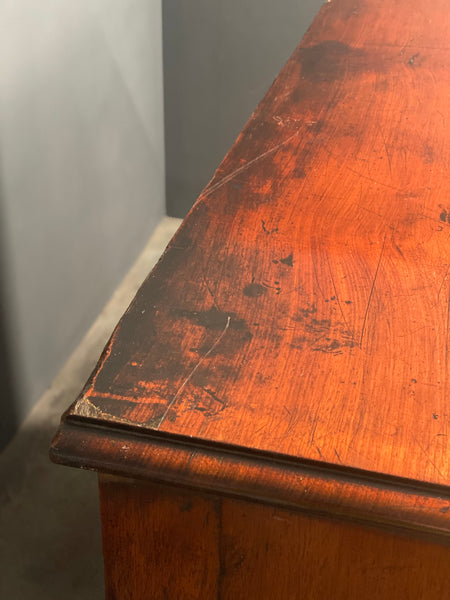 Large Figured Mahogany Georgian Cupboard