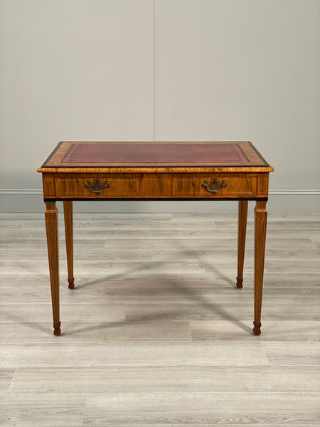19th Century Burr Walnut Writing Desk