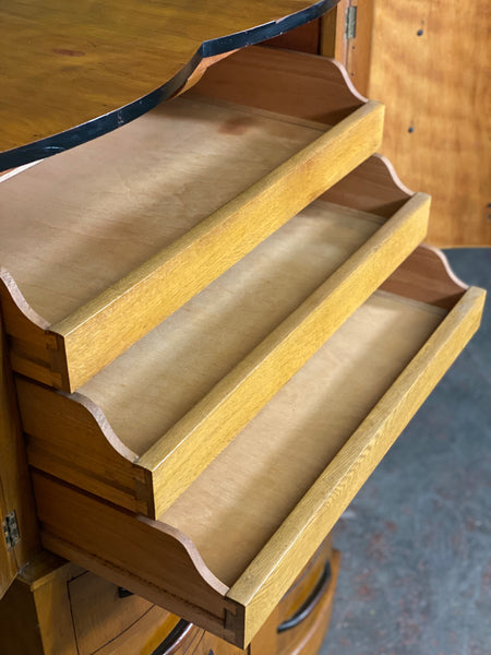 Art Deco Walnut Cabinet