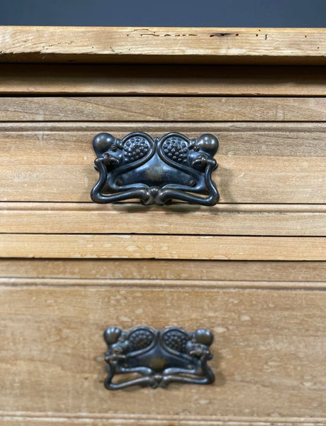Edwardian Satin Wood Chest Of Drawers