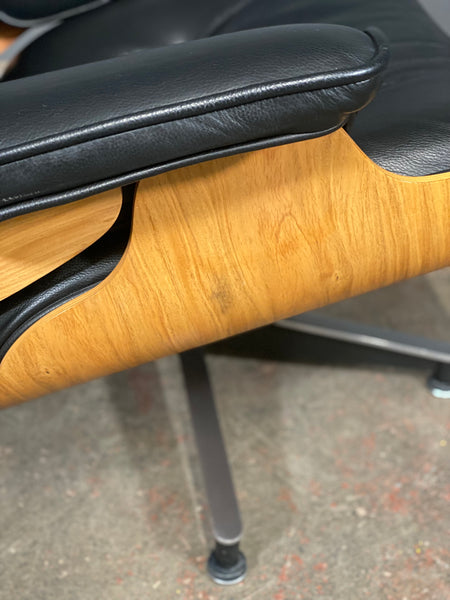 A Charles Eames Style Lounge Chair & Ottoman